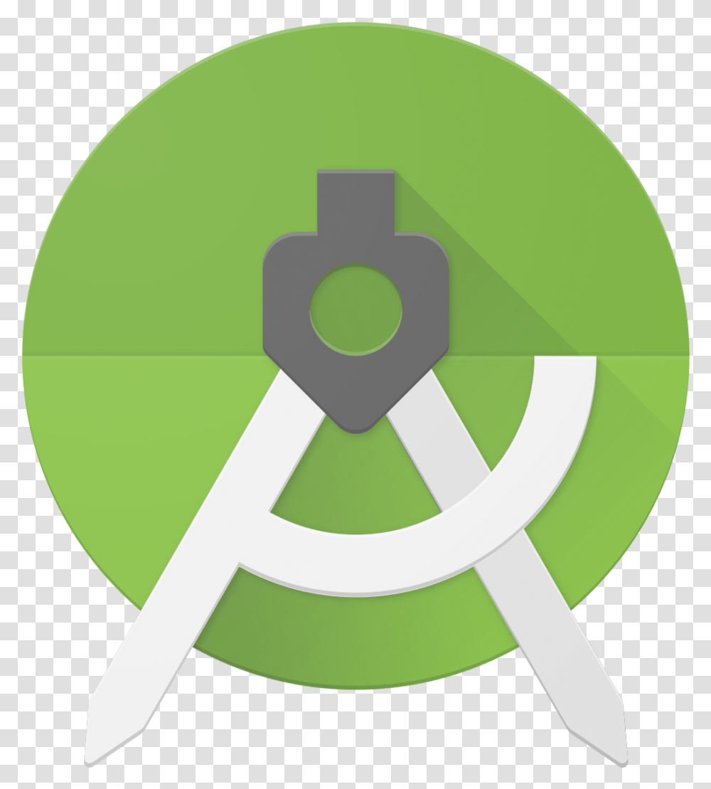 Java Bridge Android Studio Logo, Green, Symbol, Plant, Recycling Symbol Transparent Png
