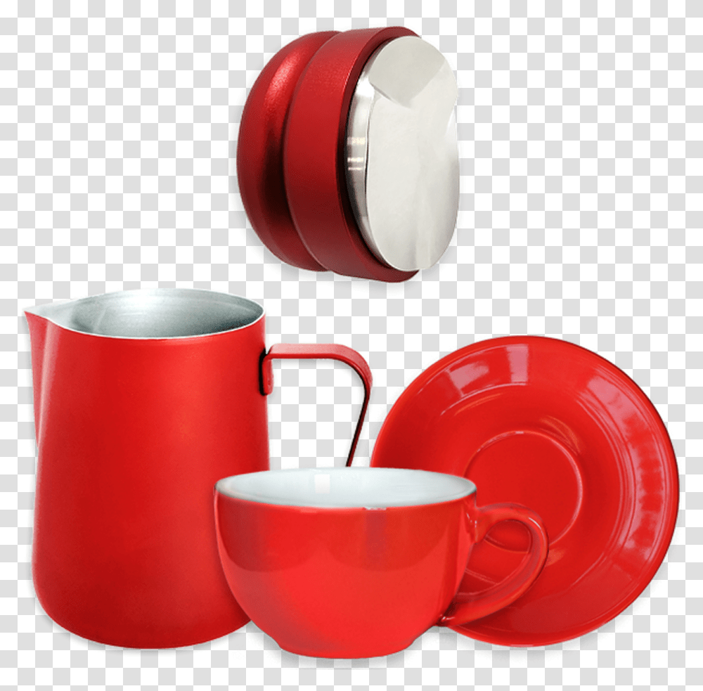 Java Gear Red Colour Pop Bundle, Coffee Cup, Saucer, Pottery, Jug Transparent Png