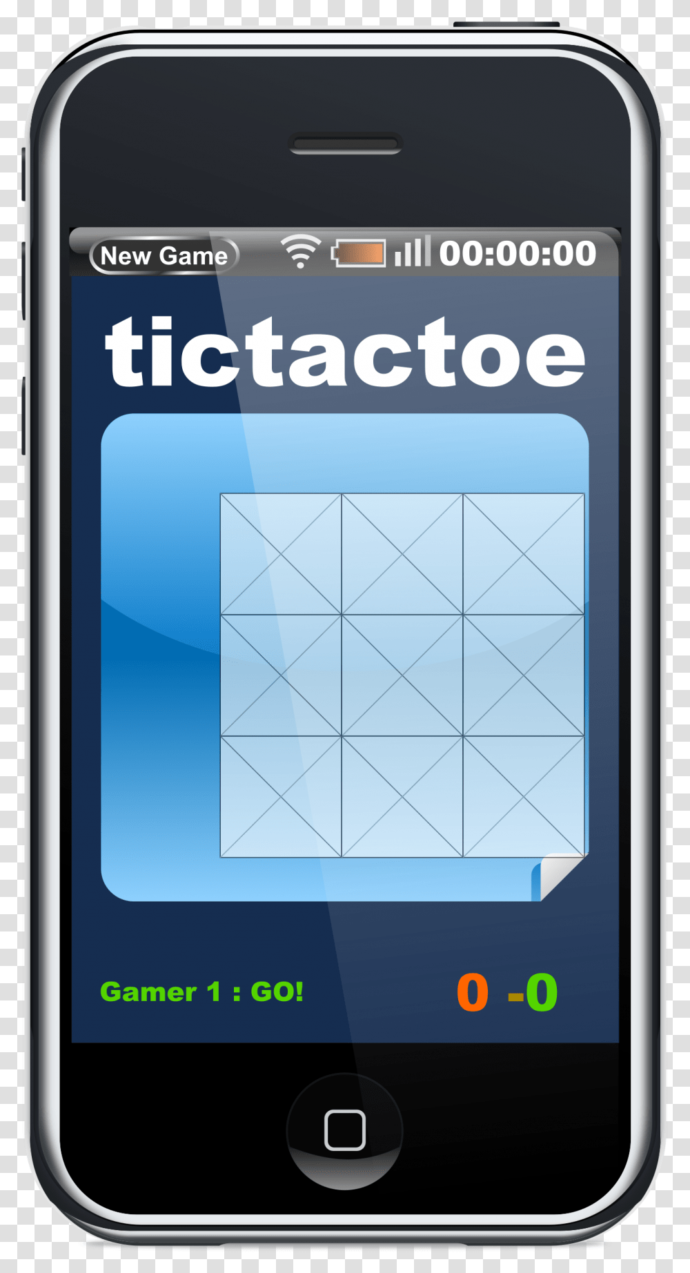 Javascript Phone Tictactoe Game Clip Arts Iphone Clip Art, Mobile Phone, Electronics, Cell Phone Transparent Png