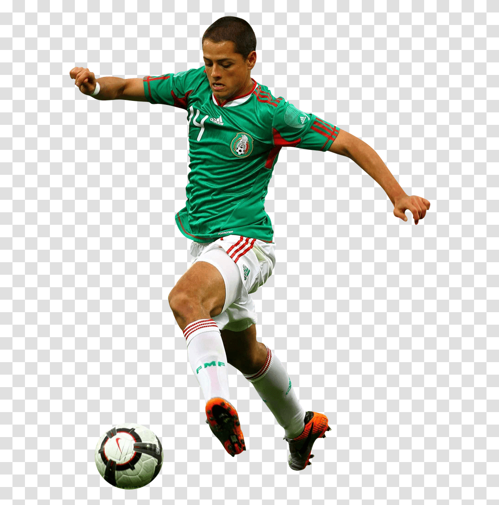 Javier Hernandez Balcazar Football Player Profile And Javier Hernandez Mexico, Soccer Ball, Team Sport, Person, People Transparent Png