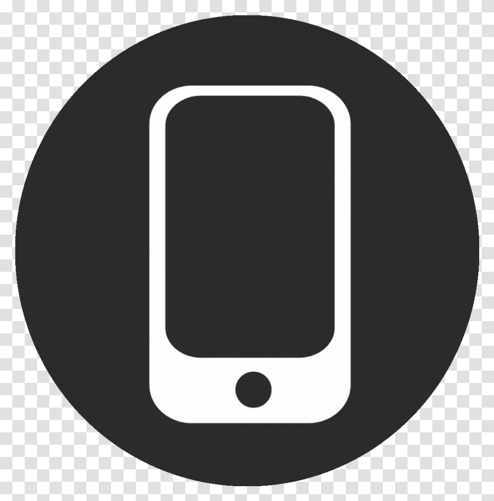 Javier Manzano Black Cell Phone Icon, Text, Electronics, Electrical Device, Switch Transparent Png