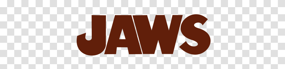 Jaws Logo, Label, Word, Alphabet Transparent Png