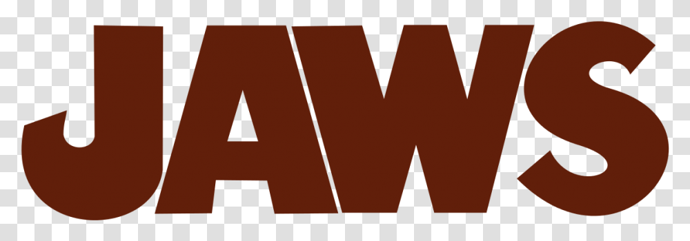 Jaws Movie Logo, Alphabet, Word, Label Transparent Png