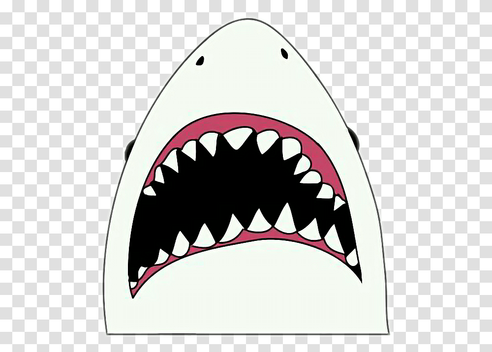 Jaws New Sticker Enjoy Good Night Sweet Dreams Shark Sticker, Label, Teeth, Mouth Transparent Png