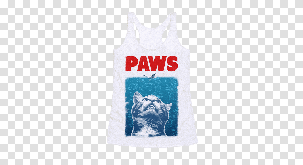 Jaws Parody Baseball Tees T Shirts And More Lookhuman, Apparel, Tank Top, Cat Transparent Png