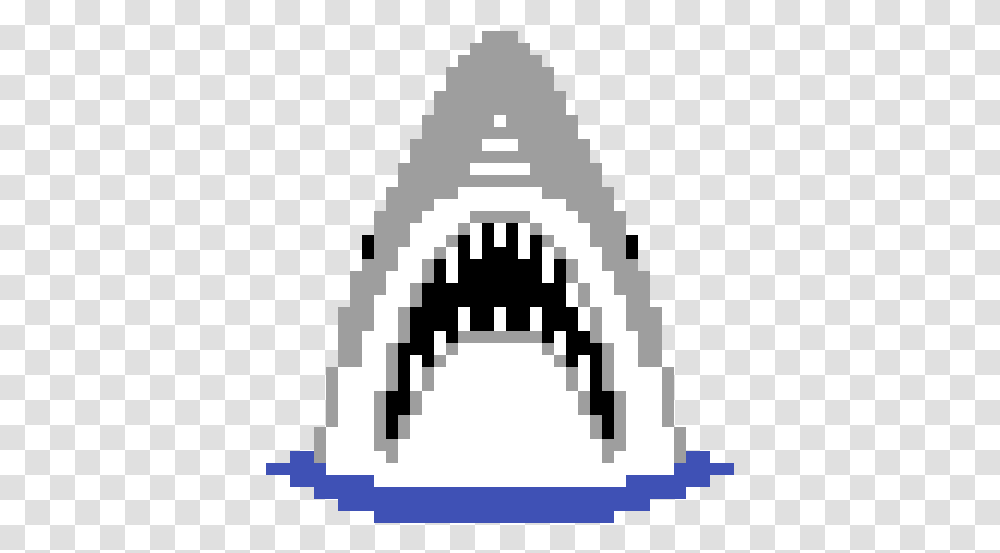 Jaws Perler Beads, Triangle, Rug, Arrowhead Transparent Png – Pngset.com