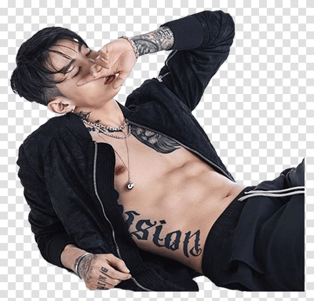 Jay Park Download Jay Park, Person, Skin, Tattoo Transparent Png