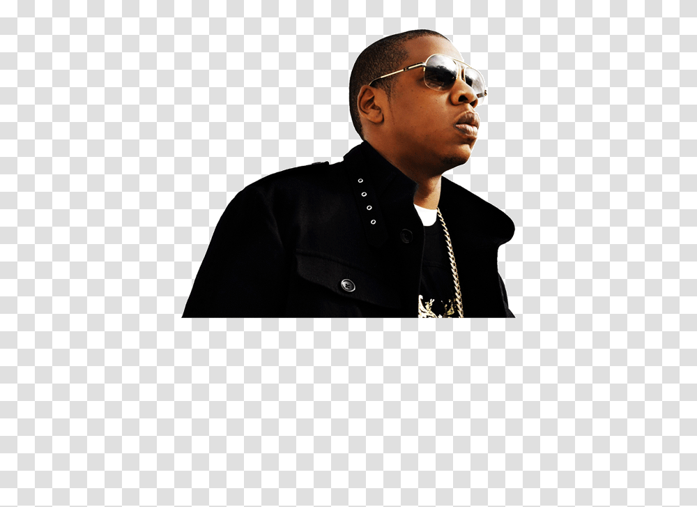 Jay Z In Black, Sunglasses, Accessories, Person, Human Transparent Png