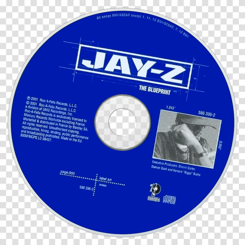 Jay Z The Blueprint The Gift The Curse, Disk, Dvd, Label Transparent Png