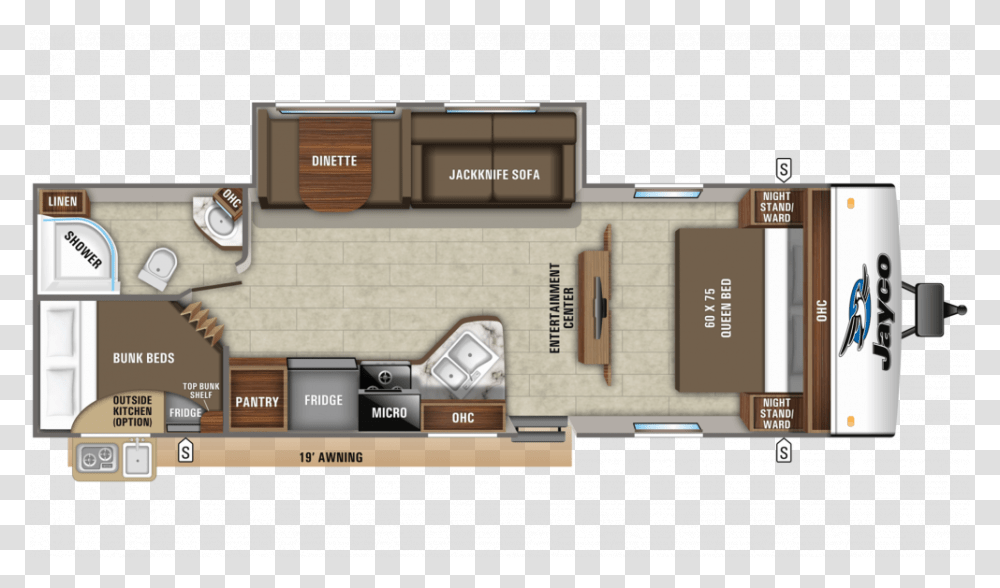 Jayco Jay Feather, Floor Plan, Diagram, Plot, Road Transparent Png