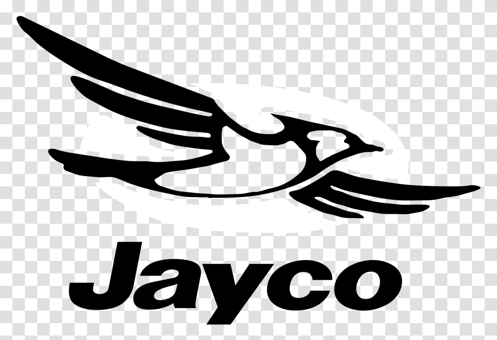Jayco Jay Feather Logo, Stencil, Bird, Animal Transparent Png