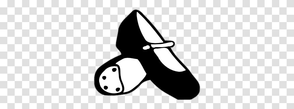 Jazz Shoes Clipart, Stencil, Apparel, Label Transparent Png