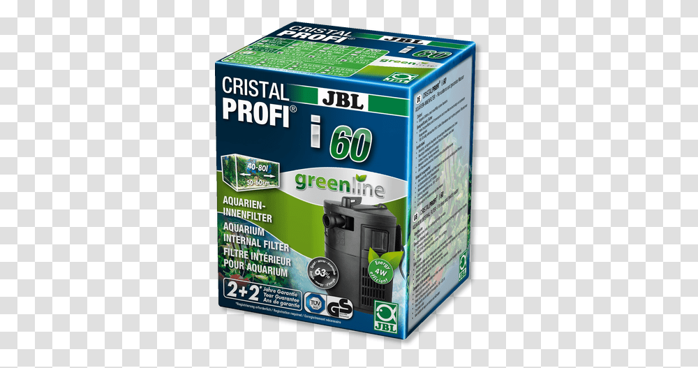Jbl Cristalprofi I60 Greenline Filter Aquarium Cristal Profi, Scoreboard, Box, First Aid Transparent Png