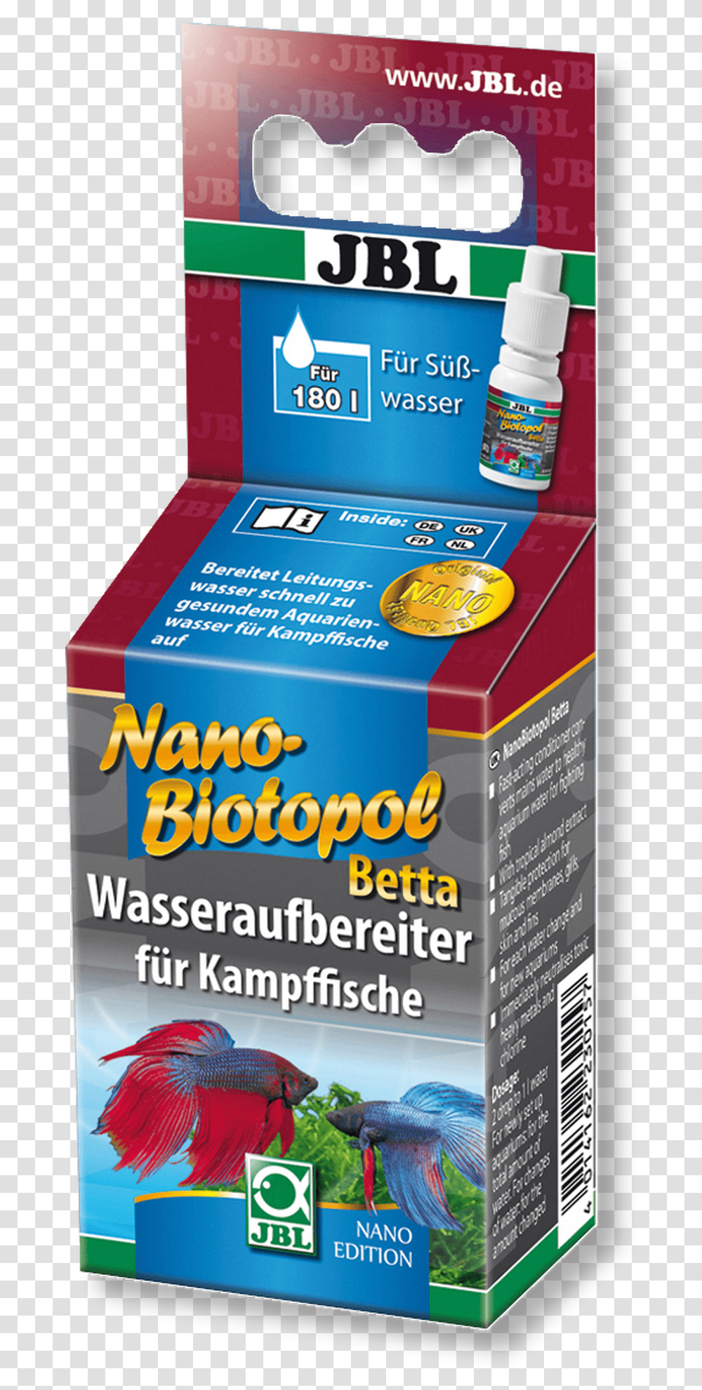 Jbl Nano Biotopol Betta, Label, Bird, Animal Transparent Png