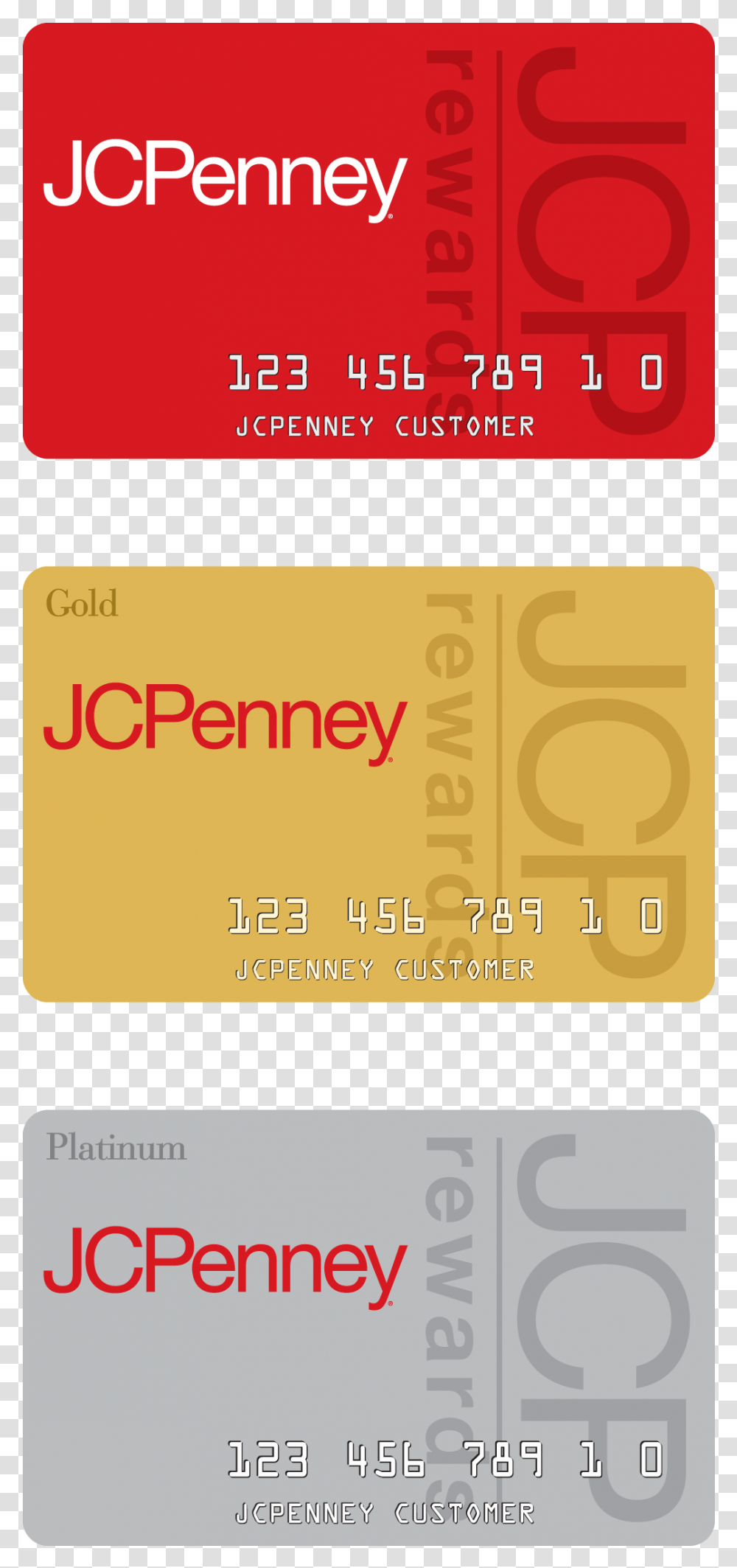 Jcp Credit Card J. C. Penney, Label Transparent Png