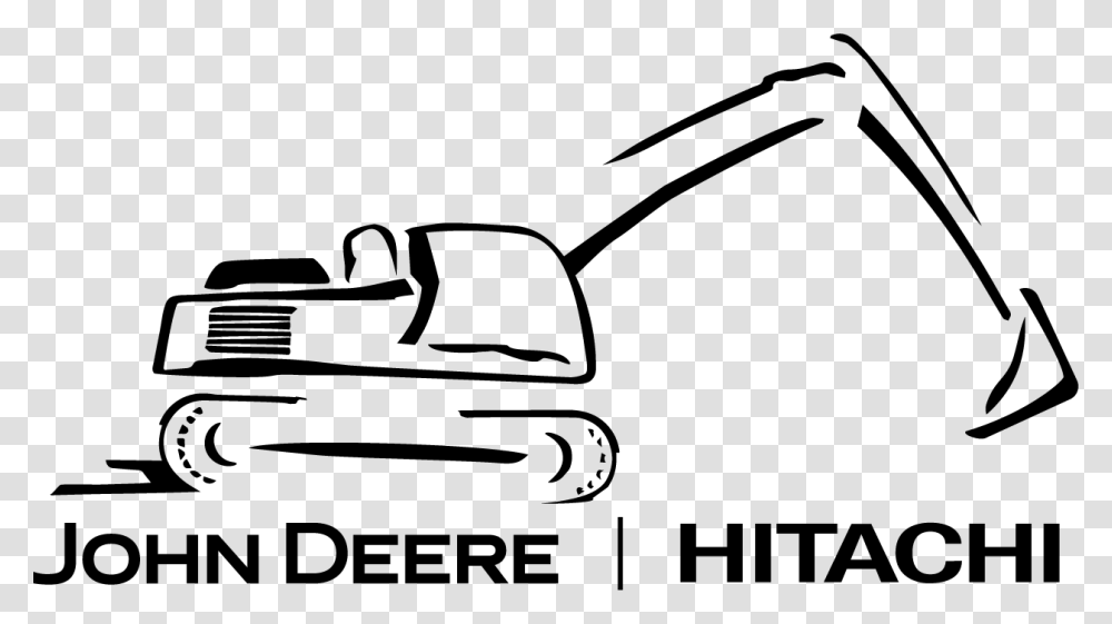 Jdh Logo John Deere Hitachi Logo, Bumper, Vehicle, Transportation, Lawn Mower Transparent Png