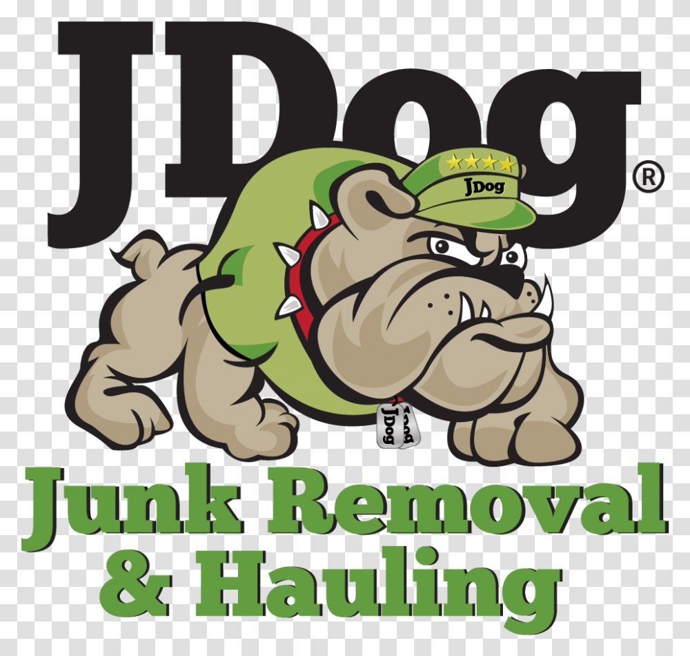 Jdog Jdog Junk Removal And Hauling, Poster, Advertisement, Animal Transparent Png