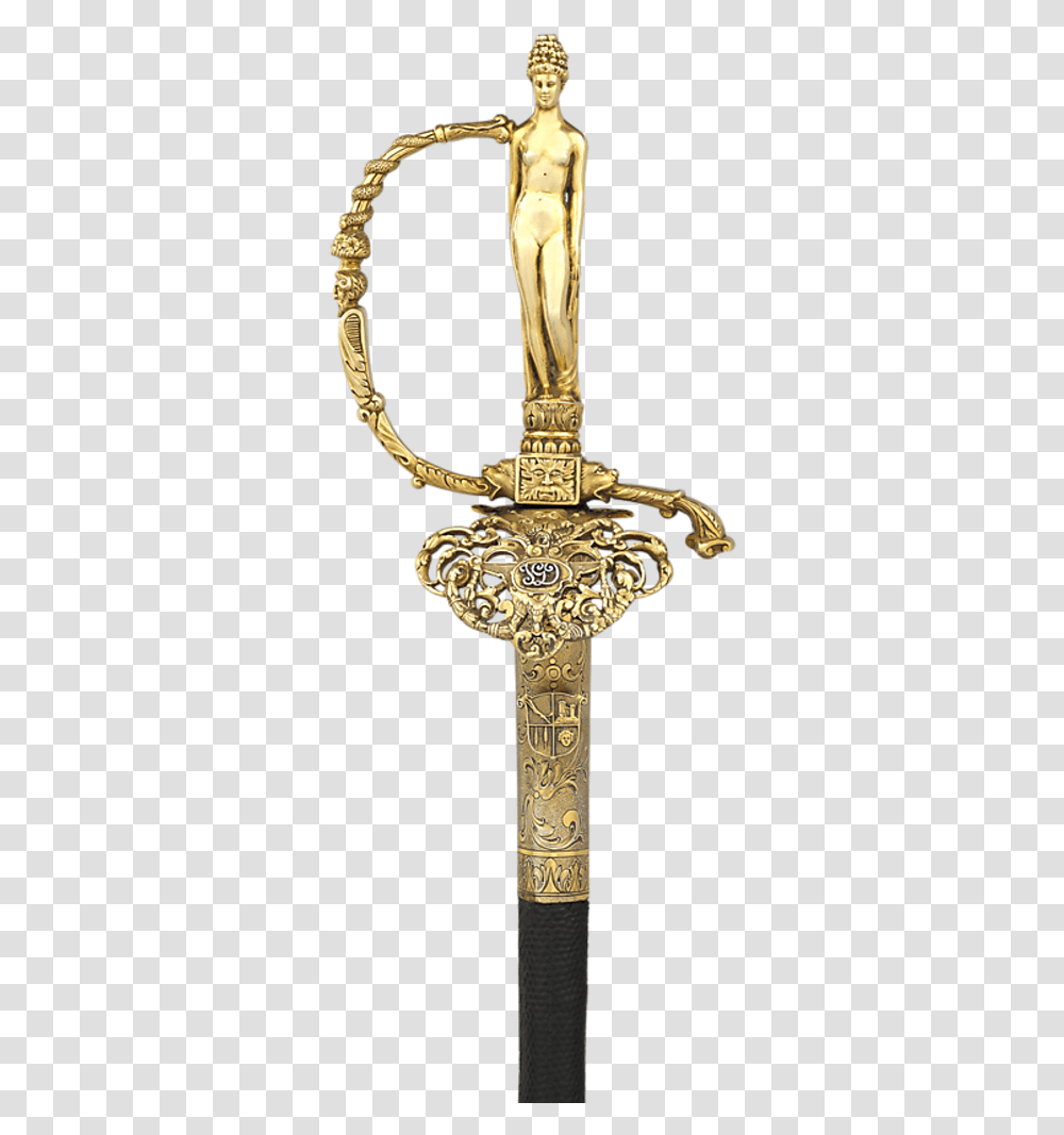Jean Gabriel Domergue S French Academician Sword Napoleon Sword 1, Cross, Gold, Treasure Transparent Png