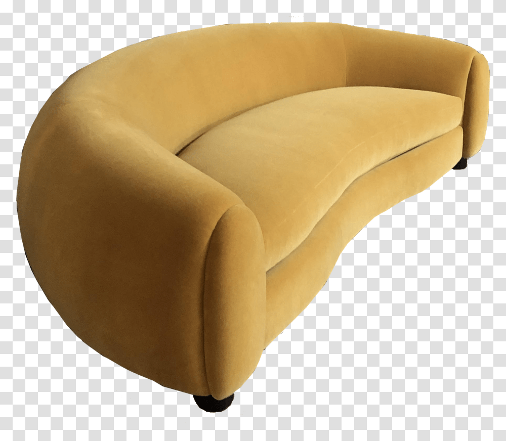 Jean Royere Sofa Replica, Couch, Furniture, Cushion, Pillow Transparent Png