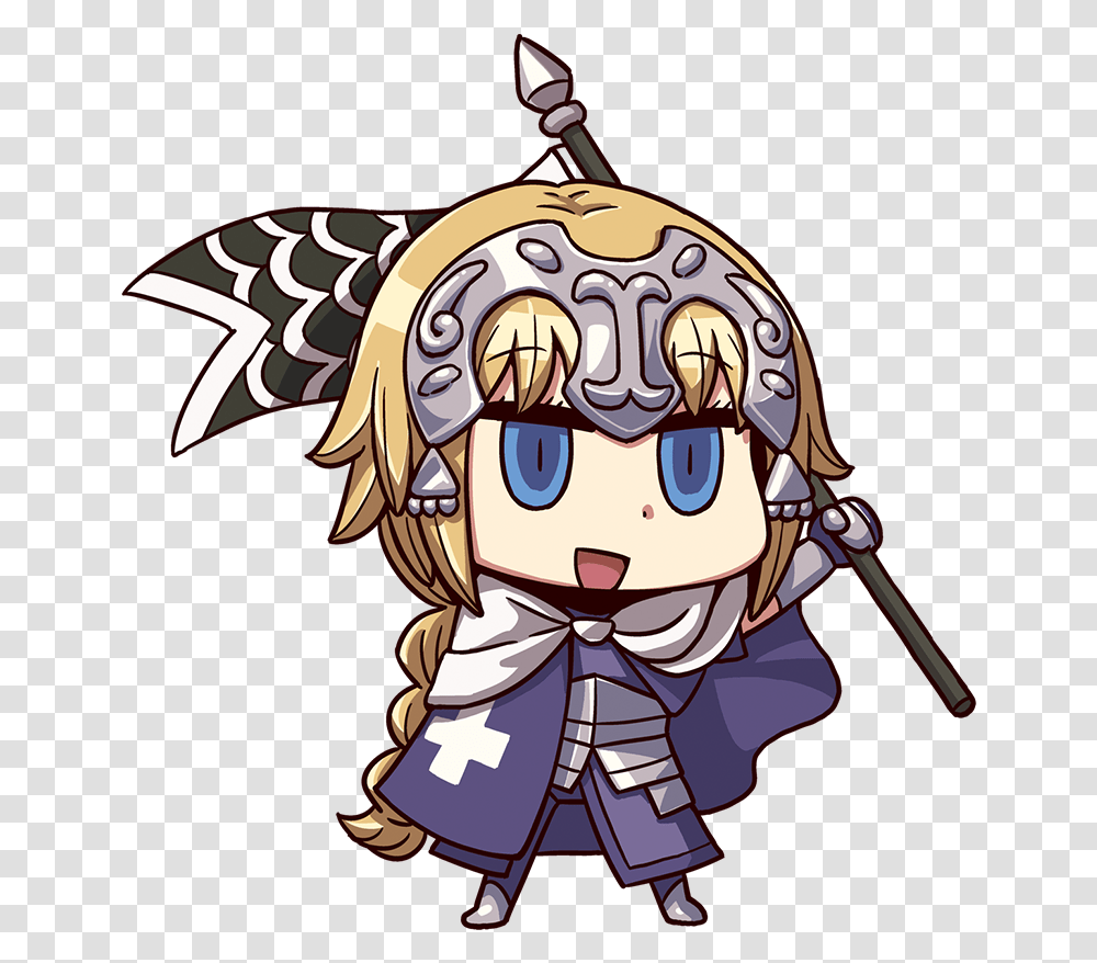 Jeanne D Arc Fate Chibi, Sweets, Food, Person Transparent Png