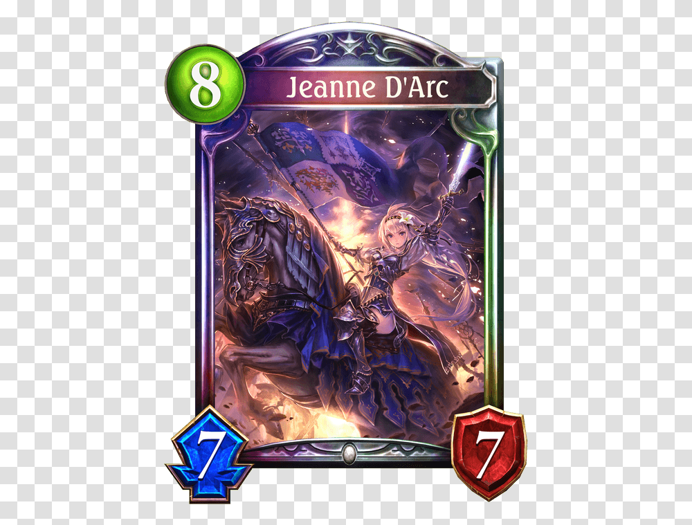 Jeanne D Arc Shadowverse, Poster, Advertisement, World Of Warcraft, Sweets Transparent Png