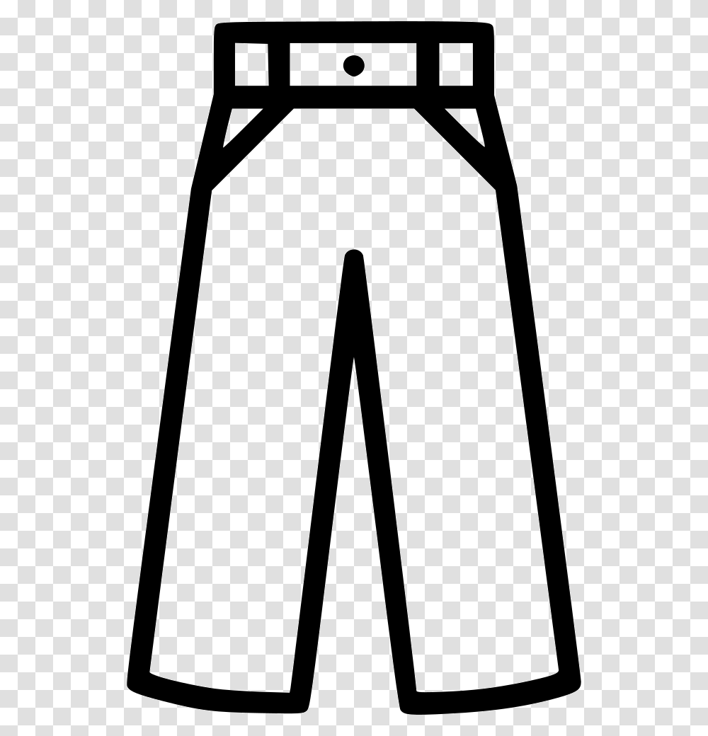 Jeans Clip Art Black And White Proyecto De Ropa Sombreros, Stencil, Triangle Transparent Png