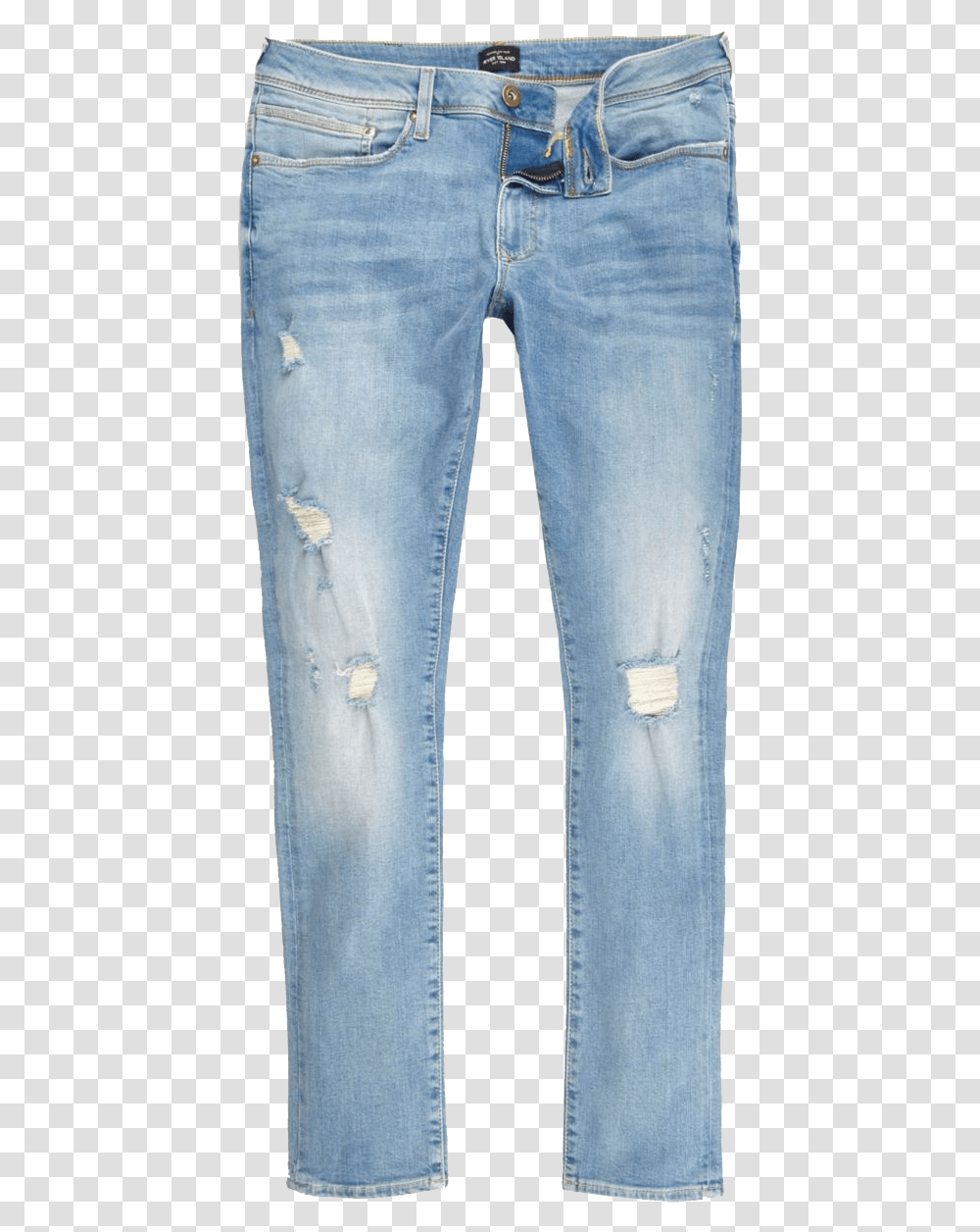 Jeans For Men Pics Light Ripped Blue Jeans, Pants, Apparel, Denim Transparent Png