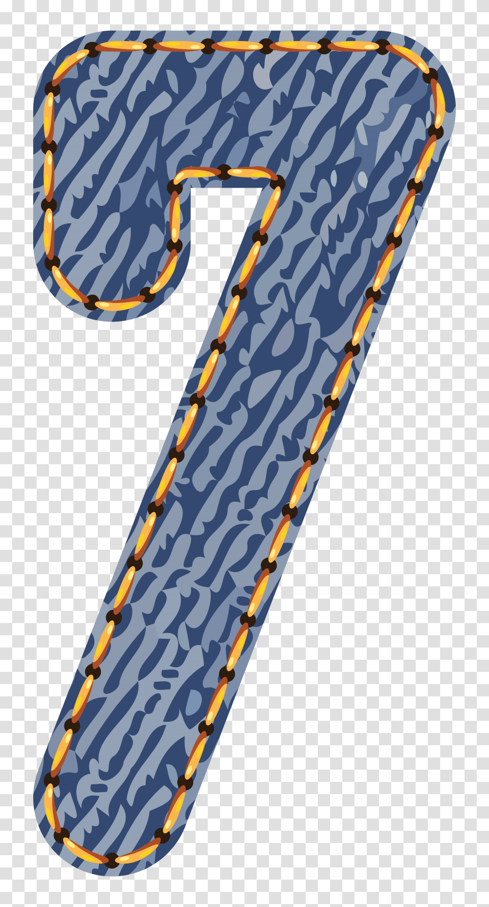 Jeans Number Seven Clipart, Tie, Accessories, Accessory Transparent Png