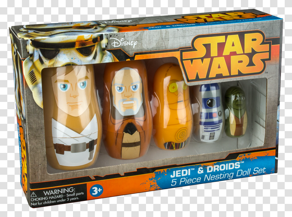 Jedi And Droids Plastic Nesting Dolls Nesting Dolls Star Wars, Toy, Outdoors, Food Transparent Png
