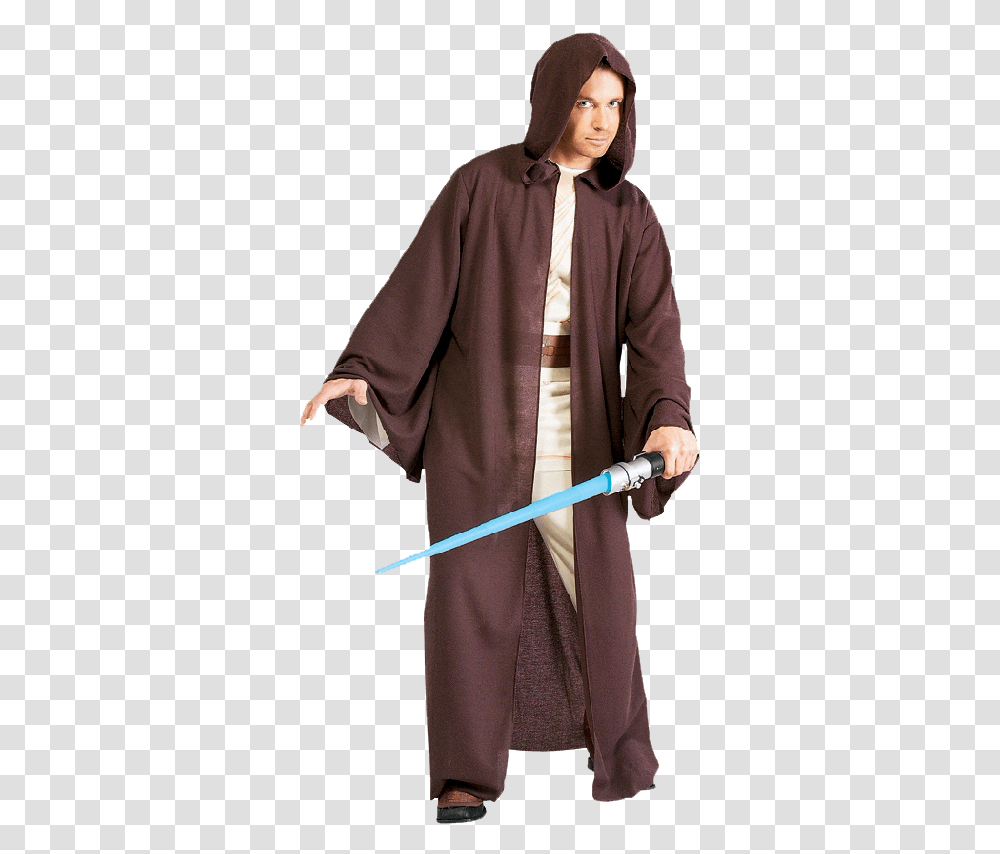 Jedi Knight Robe Deluxe Adult Costume, Apparel, Fashion, Person Transparent Png