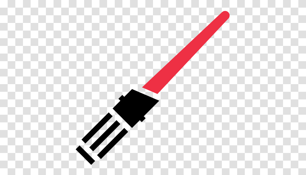 Jedi Light Saber Red Sith Sword Icon, Team Sport, Sports, Baseball, Softball Transparent Png