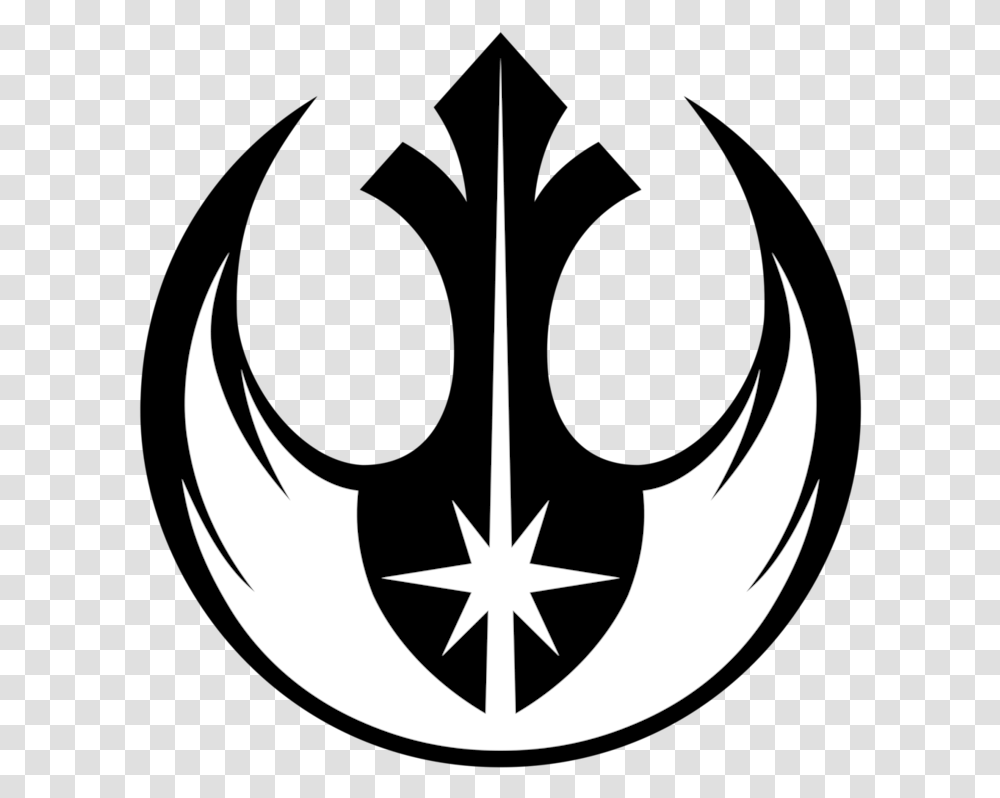 Jedi Vector Order Jedi Order And Rebel Alliance Symbol, Emblem, Star Symbol Transparent Png