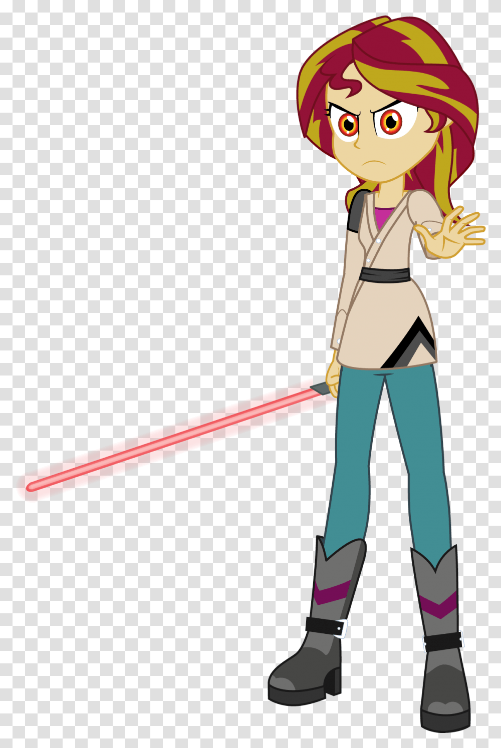 Jedi Vector Starwars Character Equestria Girls Duel Of The Faith, Person, Toy, Female Transparent Png