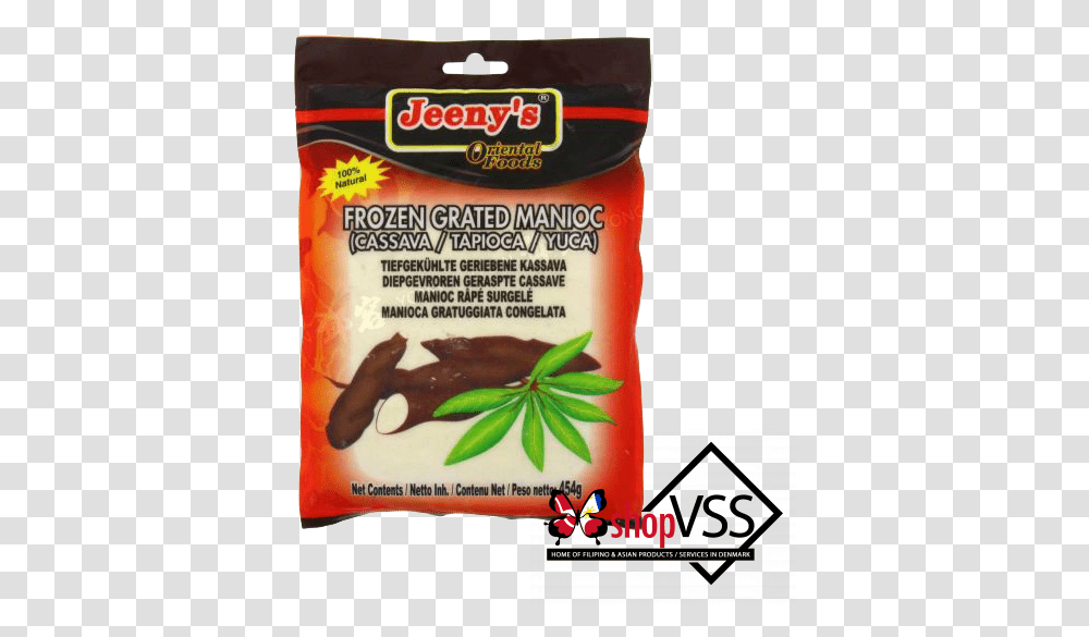 Jeeny S Frozen Grated Cassava 454gId Cloud 670 Jeeny's Froze Cassava, Plant, Food, Sweets, Produce Transparent Png