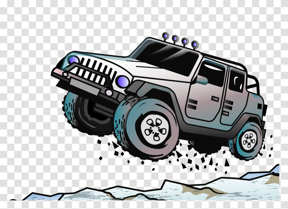 Jeep Car Euclidean Vector Off Off Road Clipart Free, Vehicle, Transportation, Automobile, Wheel Transparent Png