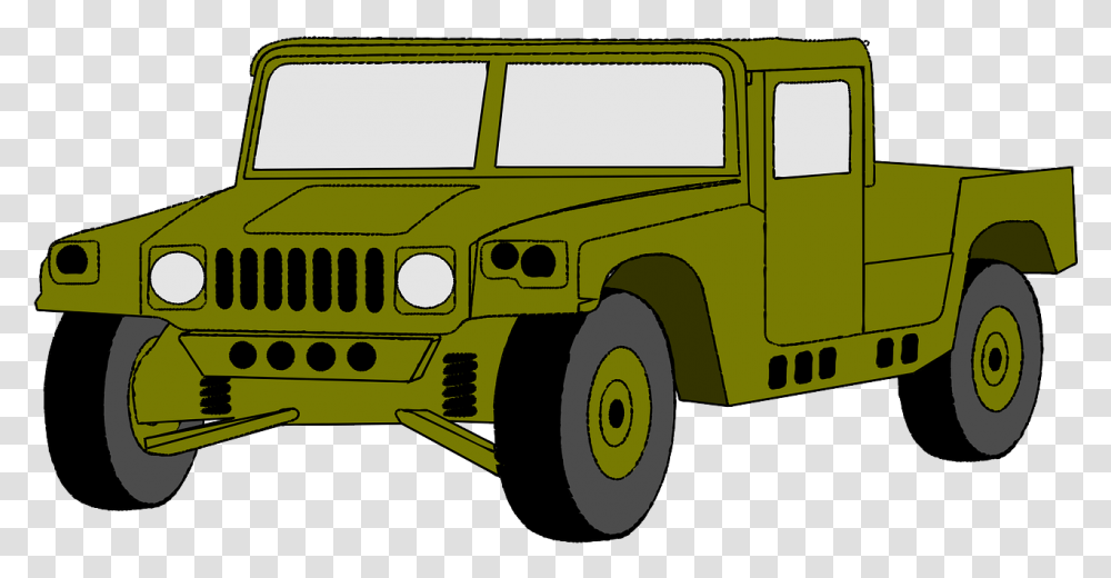 Jeep Car Hummer Free Vector Graphic On Pixabay Car Hummer Clipart, Vehicle, Transportation, Automobile, Fire Truck Transparent Png
