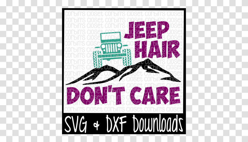 Jeep Hair Don't Care Cutting File Scalable Vector Graphics Jeep, Label, Logo Transparent Png