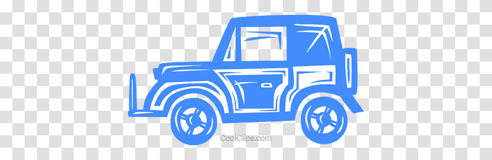 Jeep Royalty Free Vector Clip Art Illustration, Truck, Vehicle, Transportation, Pickup Truck Transparent Png