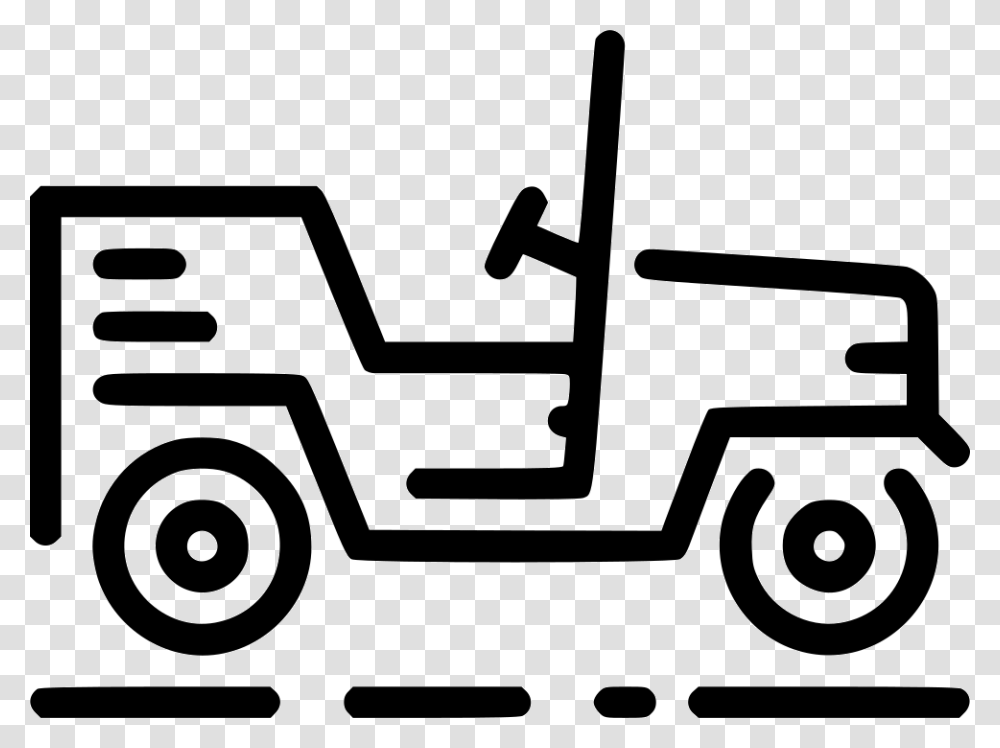 Jeep, Vehicle, Transportation, Lawn Mower, Car Transparent Png