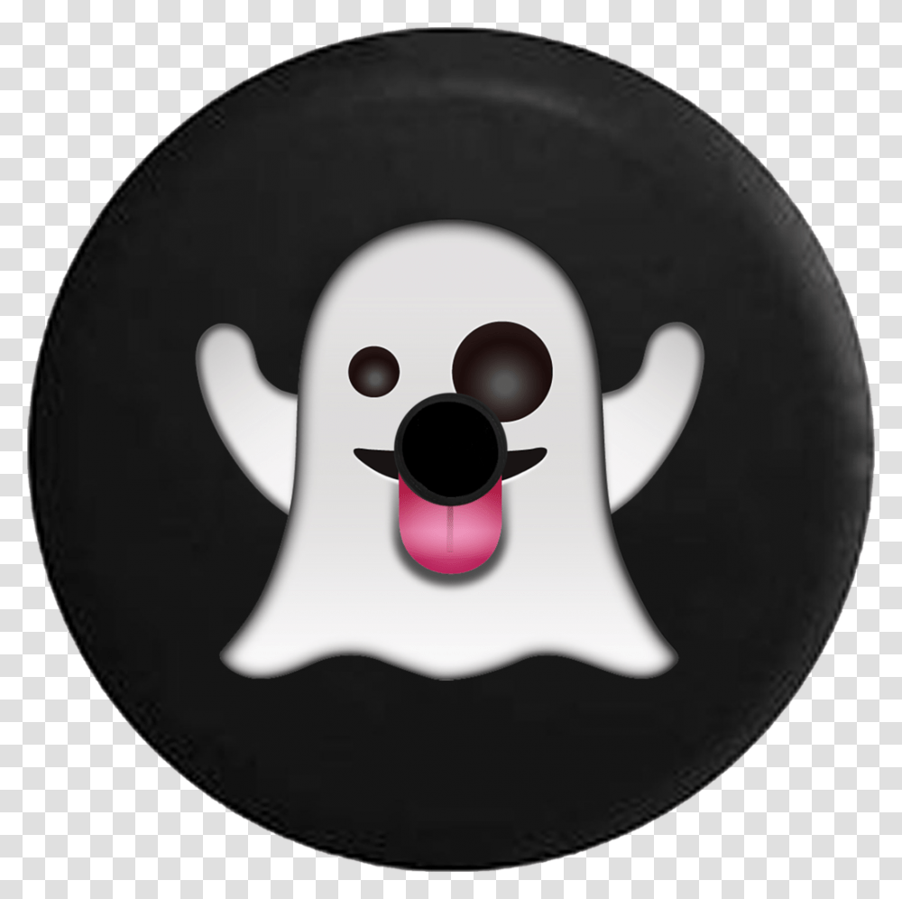 Jeep Wrangler Jl Backup Camera Day Ghost Text Emoji Ghost Emoji, Face, Snowman, Dish, Meal Transparent Png
