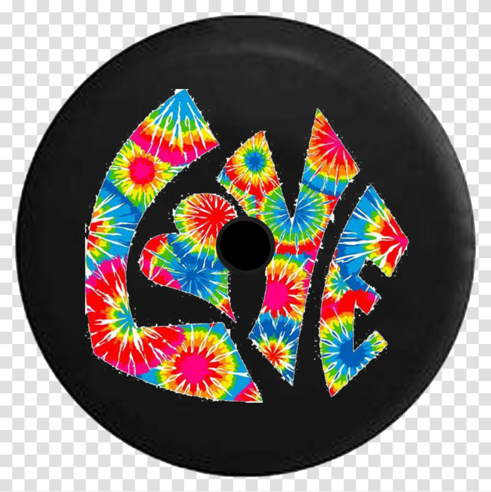 Jeep Wrangler Jl Backup Camera Day Love Peace Joy Heart Tie Dye, Rug, Bowling, Frisbee, Toy Transparent Png