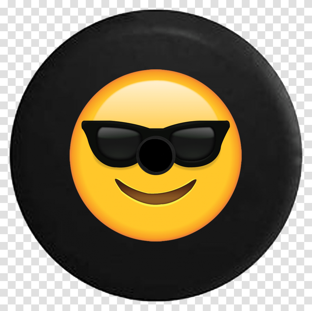 Jeep Wrangler Jl Backup Camera Day Text Emoji Smiling Smiley, Sunglasses, Accessories, Accessory, Helmet Transparent Png