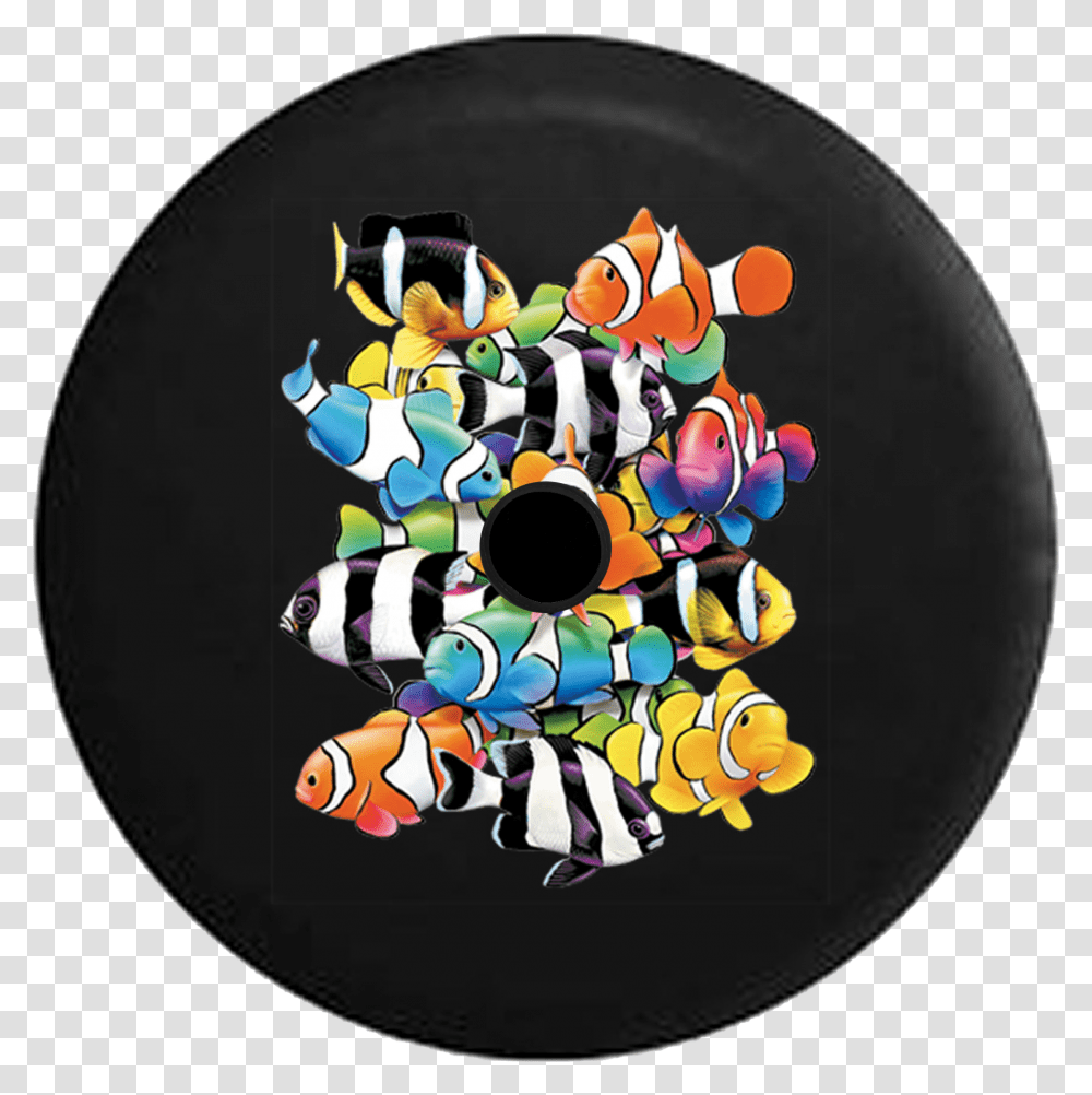 Jeep Wrangler Jl Backup Camera Family Of Clown Fish Clown Fish Colors, Apparel, Bathing Cap, Hat Transparent Png
