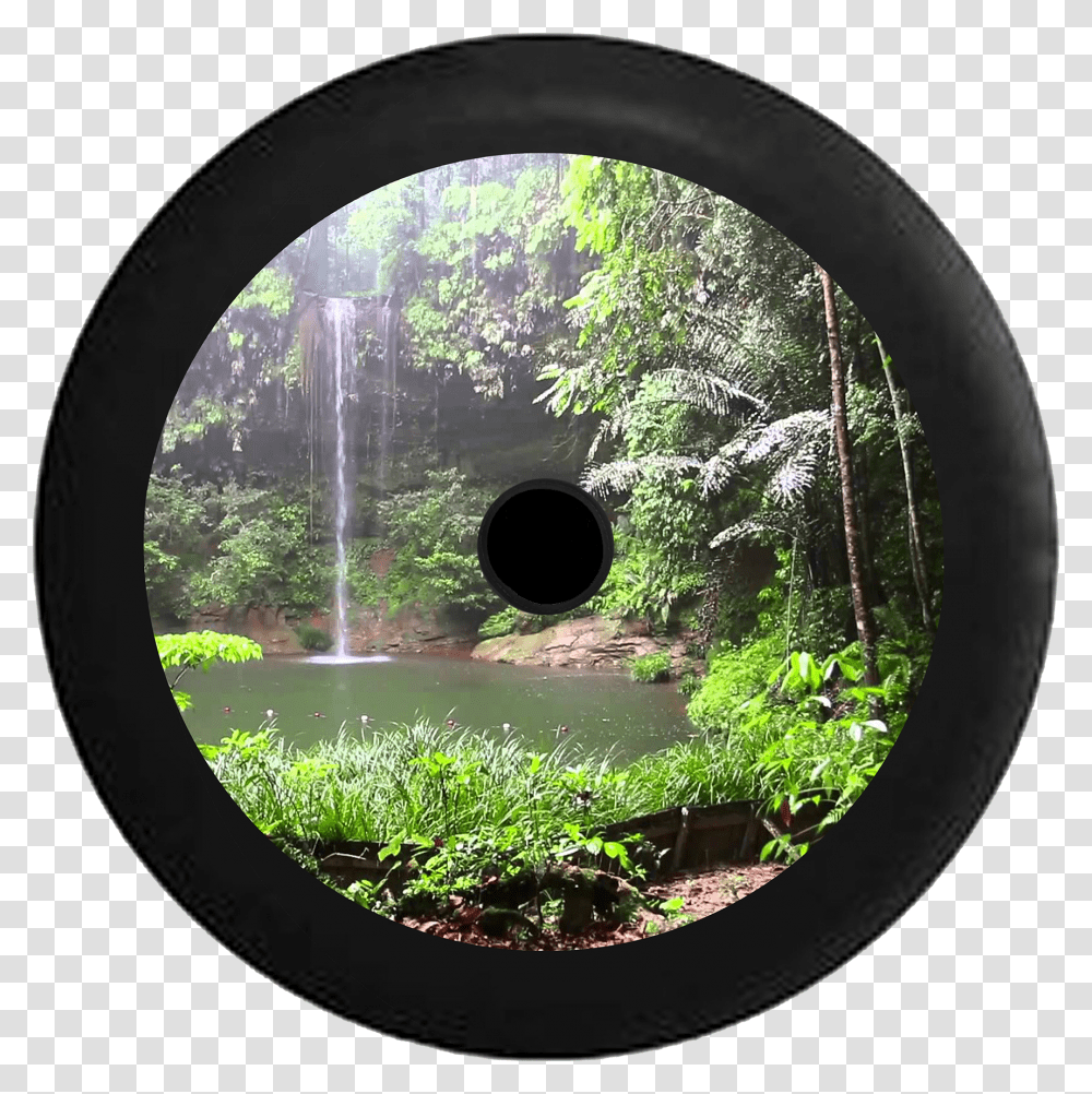 Jeep Wrangler Jl Backup Camera Jungle Rainforest Oasis Wald Wasserfall, Hole, Jacuzzi, Tub, Hot Tub Transparent Png