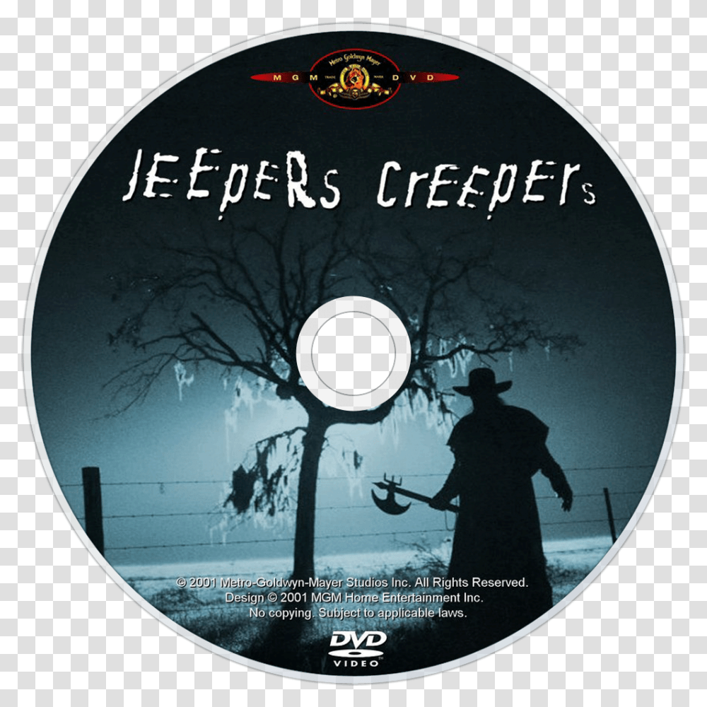Jeepers Creepers 3 Cd, Disk, Person, Human, Dvd Transparent Png