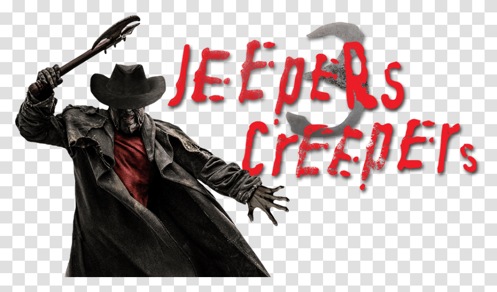 Jeepers Creepers 3, Hat, Person, Coat Transparent Png
