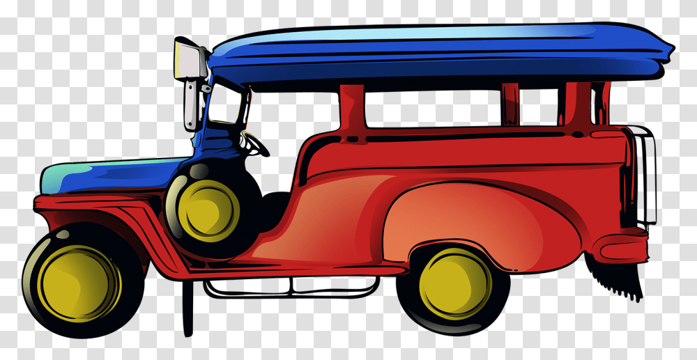Jeepney Drawing Cute Clipart Free Download Jeepney Clipart, Car, Vehicle, Transportation, Fire Truck Transparent Png