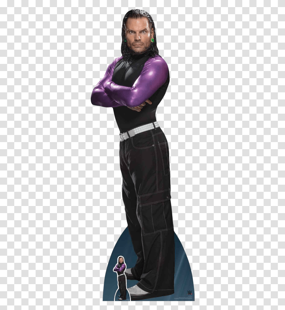 Jeff Hardy Pappaufsteller, Person, Pants, Sleeve Transparent Png