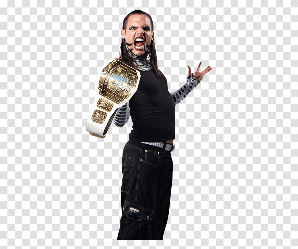 Jeff Hardy Pic Jeff Hardy Cuerpo Entero, Person, Buckle, Sleeve Transparent Png