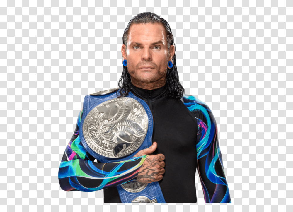 Jeff Hardy Protitle, Person, Human, Gold, Long Sleeve Transparent Png